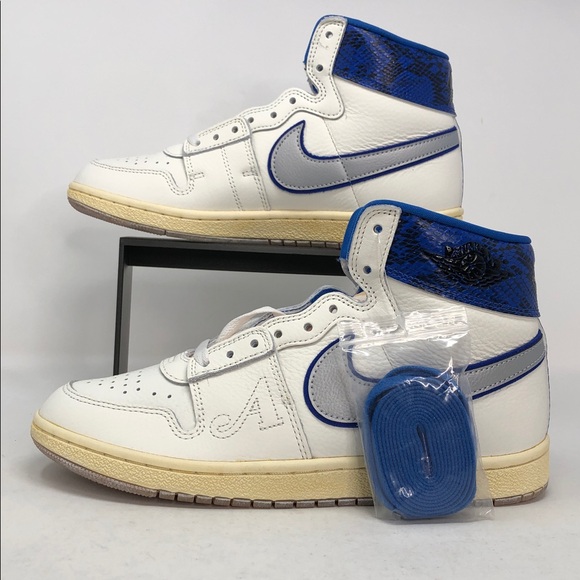 Nike Air Jordan Air Ship x Awake NY Game Royal FN8675-104 Mens Shoes - Size 11 - Picture 3 of 12